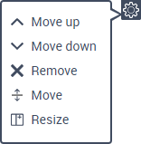 The container menu in the Data Entry Designer